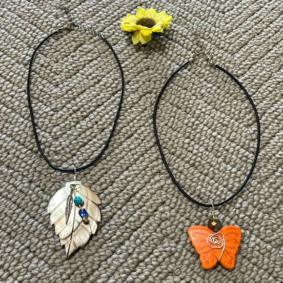 TWO NECKLACES - Picture 1 of 5